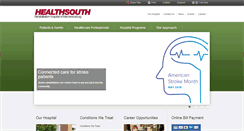 Desktop Screenshot of healthsouthpa.com